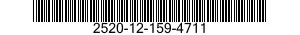 2520-12-159-4711 HOUSING,AXLE ASSEMBLY,AUTOMOTIVE 2520121594711 121594711