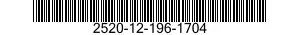 2520-12-196-1704 DRIVE SHAFT ASSEMBLY,CONSTANT VELOCITY,VEHICULAR 2520121961704 121961704