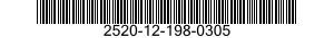 2520-12-198-0305 DRIVE SHAFT ASSEMBLY,CONSTANT VELOCITY,VEHICULAR 2520121980305 121980305