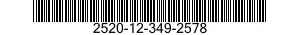 2520-12-349-2578 SLEEVE,SLIDING,MECHANICAL TRANSMISSION 2520123492578 123492578