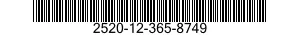 2520-12-365-8749 DRIVE SHAFT ASSEMBLY,CONSTANT VELOCITY,VEHICULAR 2520123658749 123658749