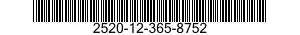 2520-12-365-8752 DRIVE SHAFT ASSEMBLY,CONSTANT VELOCITY,VEHICULAR 2520123658752 123658752