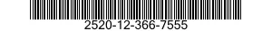 2520-12-366-7555 HOUSING,COUPLING 2520123667555 123667555