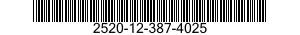 2520-12-387-4025 FLANGE,COMPANION,VEHICULAR UNIVERSAL JOINT 2520123874025 123874025