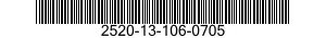 2520-13-106-0705 DECKEL 2520131060705 131060705