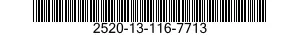 2520-13-116-7713 SLEEVE,SLIDING,MECHANICAL TRANSMISSION 2520131167713 131167713