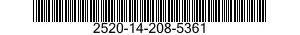 2520-14-208-5361  2520142085361 142085361