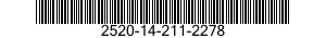 2520-14-211-2278 SEAL,ANTIPILFERAGE 2520142112278 142112278