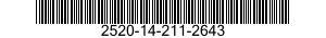 2520-14-211-2643  2520142112643 142112643