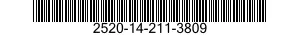2520-14-211-3809 PLAQUETTE APPUI VIS 2520142113809 142113809