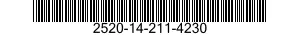 2520-14-211-4230 SPRING,HELICAL,COMPRESSION 2520142114230 142114230
