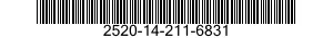 2520-14-211-6831  2520142116831 142116831
