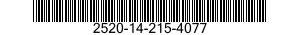 2520-14-215-4077  2520142154077 142154077