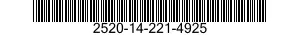 2520-14-221-4925  2520142214925 142214925