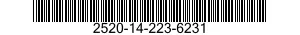 2520-14-223-6231  2520142236231 142236231