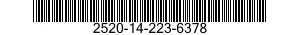 2520-14-223-6378  2520142236378 142236378