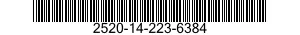 2520-14-223-6384  2520142236384 142236384
