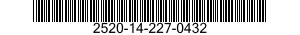 2520-14-227-0432  2520142270432 142270432