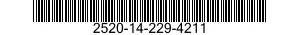 2520-14-229-4211  2520142294211 142294211