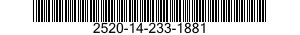 2520-14-233-1881  2520142331881 142331881