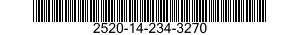 2520-14-234-3270  2520142343270 142343270
