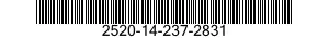 2520-14-237-2831  2520142372831 142372831