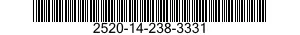 2520-14-238-3331  2520142383331 142383331