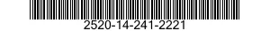 2520-14-241-2221  2520142412221 142412221
