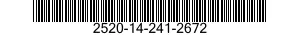 2520-14-241-2672  2520142412672 142412672
