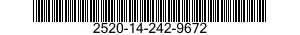 2520-14-242-9672  2520142429672 142429672
