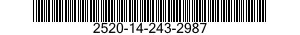 2520-14-243-2987  2520142432987 142432987