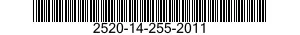 2520-14-255-2011  2520142552011 142552011