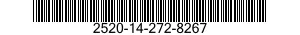 2520-14-272-8267  2520142728267 142728267