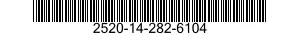2520-14-282-6104  2520142826104 142826104