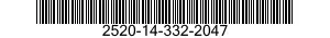2520-14-332-2047  2520143322047 143322047