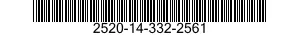 2520-14-332-2561  2520143322561 143322561