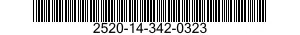 2520-14-342-0323  2520143420323 143420323