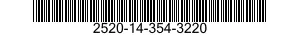 2520-14-354-3220  2520143543220 143543220