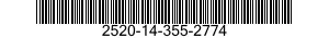 2520-14-355-2774  2520143552774 143552774