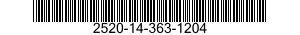 2520-14-363-1204 BOITE DE TRANSMISSI 2520143631204 143631204