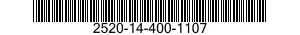 2520-14-400-1107 COUVERC,CARTER RENV 2520144001107 144001107