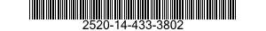 2520-14-433-3802 OIL PAN 2520144333802 144333802