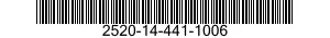 2520-14-441-1006 SPIDER,UNIVERSAL JOINT,VEHICULAR 2520144411006 144411006