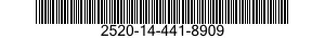 2520-14-441-8909 PROPELLER SHAFT WITH UNIVERSAL JOINT,VEHICULAR 2520144418909 144418909
