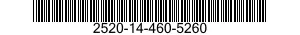 2520-14-460-5260  2520144605260 144605260