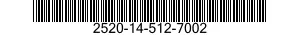 2520-14-512-7002  2520145127002 145127002