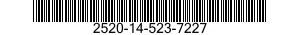 2520-14-523-7227 HOUSING,COUPLING 2520145237227 145237227