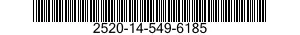 2520-14-549-6185 DRIVE SHAFT ASSEMBLY,CONSTANT VELOCITY,VEHICULAR 2520145496185 145496185