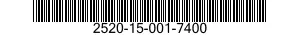 2520-15-001-7400 COPERCHIO INFERIORE 2520150017400 150017400