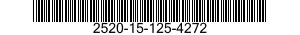2520-15-125-4272 BRACCIO OSCILLANTE 2520151254272 151254272
